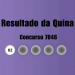 Resultado da Quina de hoje: veja números e ganhadores do concurso 7046 (terça, 09/06)